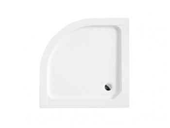 Brodzik półokrągły płytki compakt ALEX 90x90x4 -BESCO