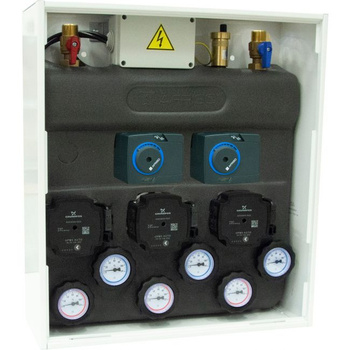 Zestaw mieszający PRIMOBOX AZB 355 w szafce bez mieszania 2xzawór -AFRISO