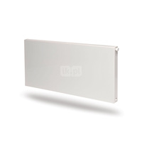 Grzejnik płytowy typ 20 PURMO Plan Ventil Compact FCV L wym. 300 x 1200 mm, kolor biały, moc 718 W, front Płaski gładki