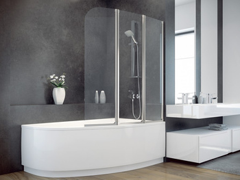 Parawan  3-skrzyd 123,5cmxh=139cm AMBITION 3S-BESCO