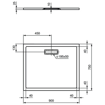 ULTRAFLAT NEW BRODZIK 90X75 PROS. SILK