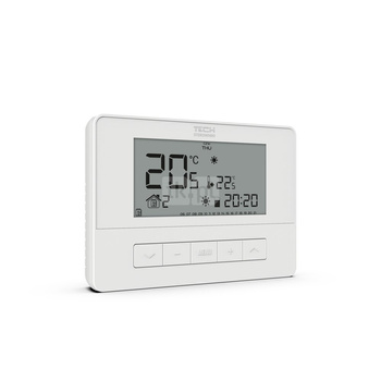 Bezprzewodowy regulator pokojowy dwustanowy biały, model T-4.2
