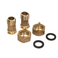 Komplet śrubunków do wodomierza DN15-BMETERS