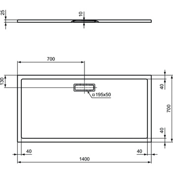 ULTRAFLAT NEW BRODZIK 140X70 PROS. SILK