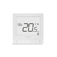 Regulator temperatury SALUS SQ610 bezprzewodowy Zigbee z wyświetlaczem, montaż podtynkowy