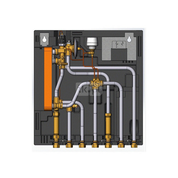 Danfoss EvoFlat FSS StS 3, w/bypass, w/1 CW meter, w/EPP front, 51kW