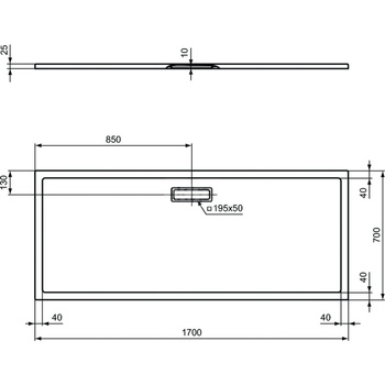 ULTRAFLAT NEW BRODZIK 170X70 PROS. SILK