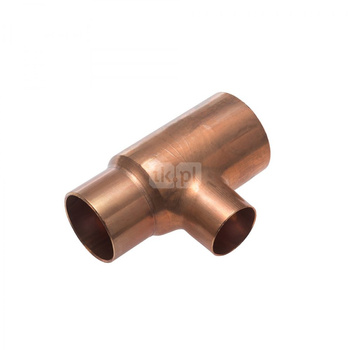 Trójnik IBP 9611 redukcja Cu 5/8'' x 3/8'' x 1/2'' (lut wewnętrzny x lut wewnętrzny x lut wewnętrzny)