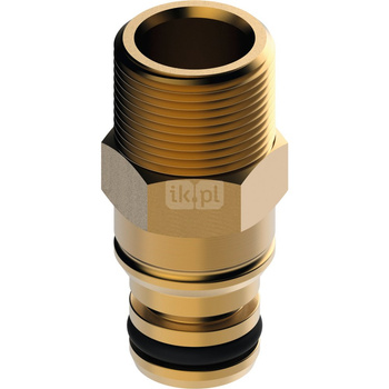 Nypel przyłączeniowy 1/2'' GZ z uszczelką O-ring, typ 1 TECE profil