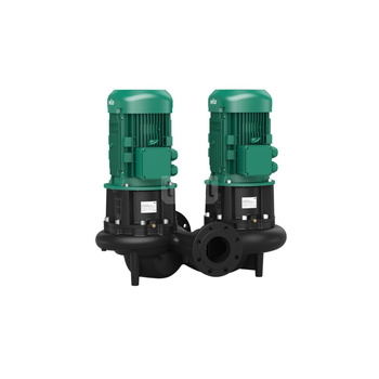 Pompa obiegowa WILO CronoTwin-DL 65/150-5,5/2-S1 typu in-line z silnikiem znormalizowanym 50 Hz, moc silnika 5.5kW 9.9 A 2900 obr/min, wlot Kołnierz DN 65