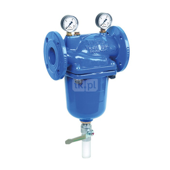 Filtr kołnierzowy, DN80 z siatką 200 mikrometrów