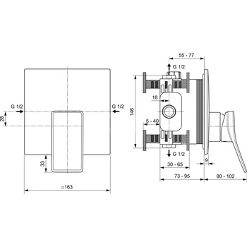 CONCA BATERIA NAT BIN KIT2/EASY-BOX BR GOLD