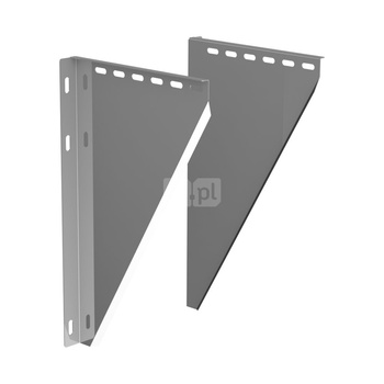 Uchwyt JEREMIAS DW01 stal nierdzewna fi 180 mm (50-150 mm) (mocowanie - Blachy konsoli)