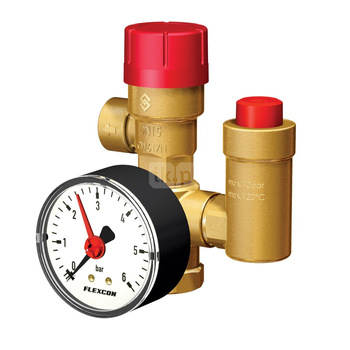 Grupa bezpieczeństwa 3⁄4", 2,5 bar