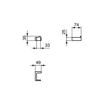 CONCA HACZYK KWAD. MAGNETIC GREY