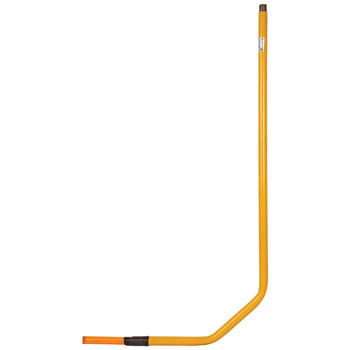 Przyłącze gazu stalowe z rury preizolowanej, PE40 x gwint 1 1/2", L=1500xH=1500 