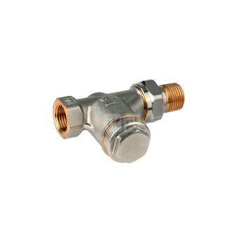 Zawór powrotny regulacyjno-odcinający do dużych przepływów, Veramax, 1", prosty, kvs=5