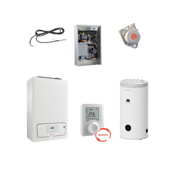 Zestaw z kotłem kondensacyjnym Zestaw TERA 24 Komfort Plus 125