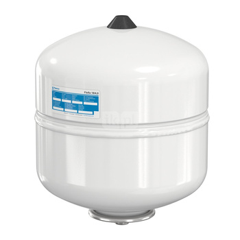 Naczynie wzbiorcze wiszące FLAMCO MEIBES Flofix, pojemność 25 l 4-, 10 bar / 120'C fi3/4'', kolor biały, do instalacji C.W.U.