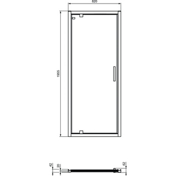 CONNECT 2 DRZWI PV 85 TSP SIL.BR