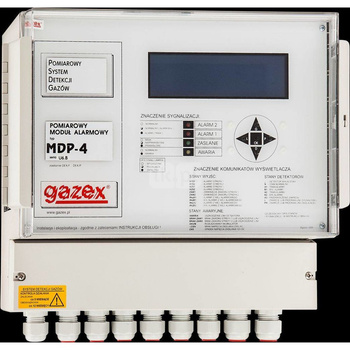 Moduł sterujący MDP-4/M, 4 wej. pomiarowe, zasilanie 230V