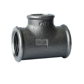 Trójnik redukcyjny czarny 6/4"x1/2"x6/4" B1 STRONG