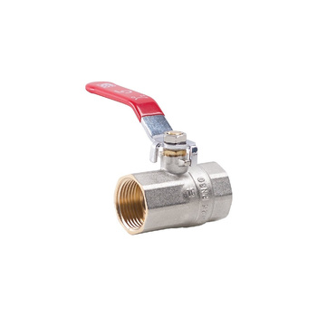 Zawór kulowy PERFEXIM KX01 mosiądz niklowany, PN30 1 1/2'' gw x gw, uchwyt: dźwignia