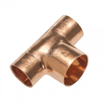 Trójnik IBP 9611 Równoprzelotowy Cu 5/16'' x 5/16'' x 5/16'' (lut wewnętrzny x lut wewnętrzny x lut wewnętrzny)