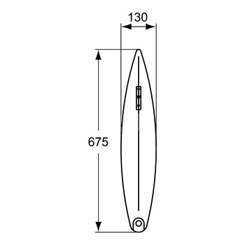 PRZEGRODA MIĘDZYPISUAROWA 67,5 X 13