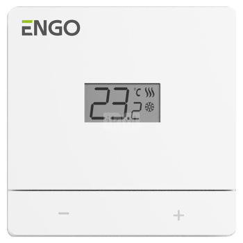 Termostat ENGO CONTROLS EASY-230W trój-/czteroprzewodowy zasilanie 230 V AC włącz/wyłącz 5..35'C 230 V 3 A