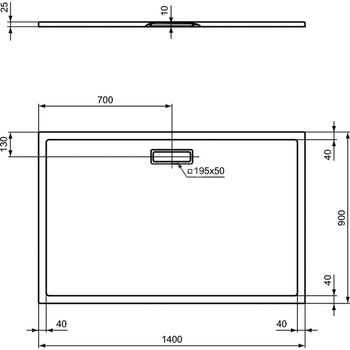 ULTRAFLAT NEW BRODZIK 140X90 PROS. SILK
