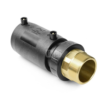 Adaptor elektrooporowy PE/mosiądz GZ 40 x 1" FOX