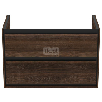 C.AIR SZAFKA UM 80X44 SLKBLK&WOOD 2 DRWR