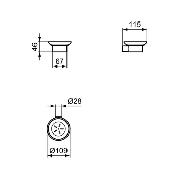 CONCA PODSTAW. NA MYDŁO OKR. CHROM