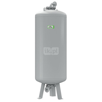 Ciśnieniowe naczynia przeponowe do instalacji grzewczych, chłodniczych i solarnych Reflex V 500 10 bar / 110 st.C szare