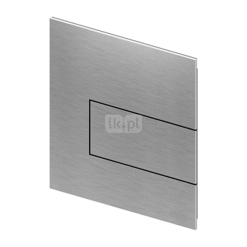 Przycisk spłukujący do stelaża do pisuaru (Mechaniczny) TECE square metal, kolor stal nierdzewna szczotkowana "anti-fingerprint"