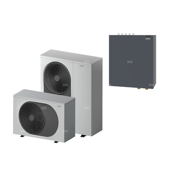 Zestaw 1 - Pompa ciepła powietrzna powietrze-woda monoblok TERMET Heat Gold 6 DC 4.5 kW 230 V + Moduł hydrauliczny T-Box 13 P HP