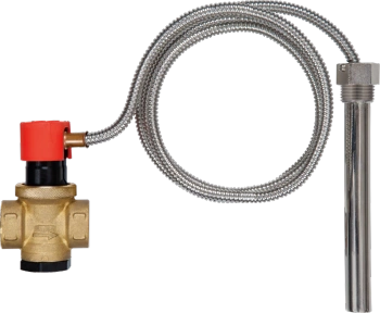 Temperaturowy zawór bezp. ochronny kotła 99st.C.  STS- TAS, G3/4"-AFRISO