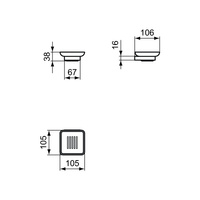 CONCA PODSTAW. NA MYDŁO KWAD. GOLD