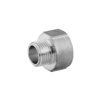 Redukcja mufowo-nyplowa wzmocniona PERFEXIM PHA-308, mosiądz, 1/2 x 3/8 (GW x GZ), PN16 bar