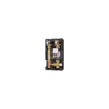 Grupa pompowa izolowana (25/60) rozdzielacza kotłowego z zaworem mieszającym termostatycznym 1"