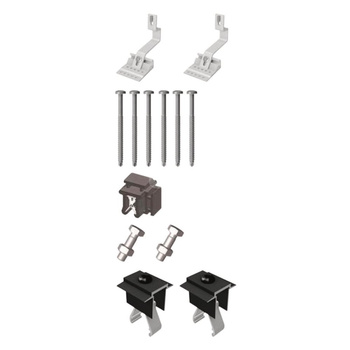 (EXT1) - zestaw rozszerzenia o 1 moduł do dachu skośnego, zawiera:- 2 haki dachowe, standard, regulowana wysokość (0020228531),