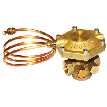 Regulator ciśnienia różnicowego HERZ 4002 FIX, mosiądz DN 20, zakres przepł. 23 kPa