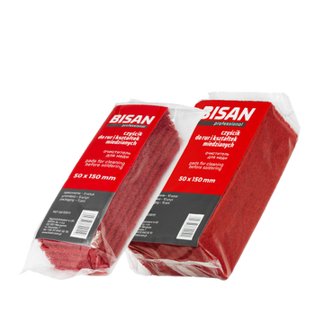 Czyścik do miedzi 5cmx15cm[10szt]  -BISAN