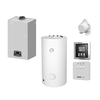 Pakiet: KOCIOŁ ECOCONDENS NEX 24 + ZASOBNIK SWK 120 + SYSTEM COMFORT + CZUJNIK TEMP. ZEWN.