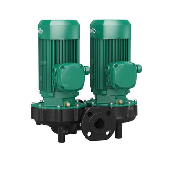 Wilo-VeroTwin-DPL100/145-2,2/4-S1 pompa dławnicowa podwójna Inline w jednym korpusie