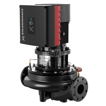 Pompa obiegowa GRUNDFOS TPE 40-430/2 typu in-line z silnikiem znormalizowanym 50/60 Hz, moc silnika 5.5kW 9.95 A PN 16 2920 obr/min