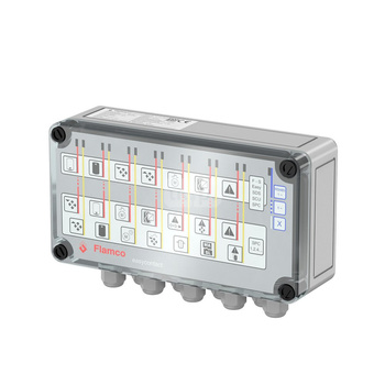Urządzenie sterujące Sinum Easy 1.0, elektroniczne  do wskazywania statusu parametrów roboczych systemu utrzymania ciśnienia. 