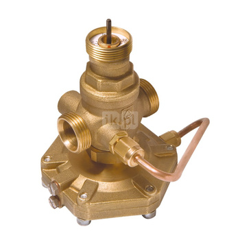 Regulator przepływu HERZ Kombiventil R mosiądz DN 40 Gwint zewnętrzny PN16