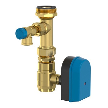 Zestaw do kaskady LogoFresh linia L&XL DN32 z zaworem strefowym (230V), zaworem bezpieczeństwa, zestawem przyłączeniowym